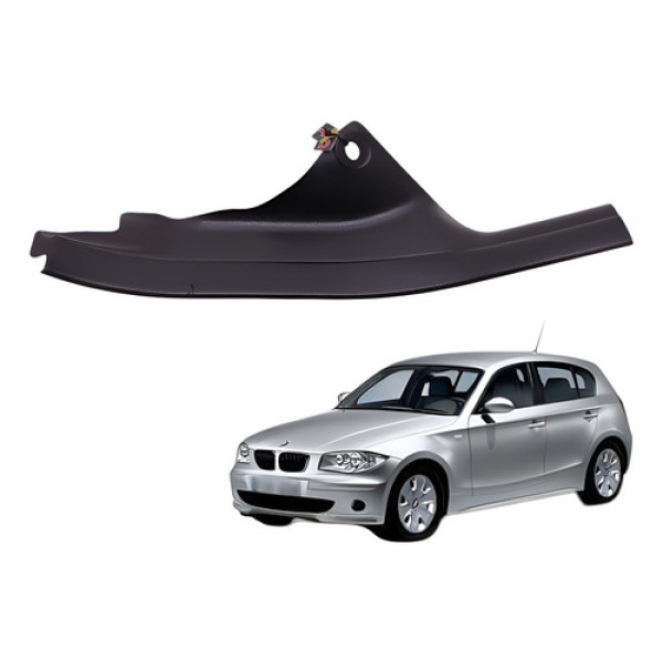 Acabamento Soleira Traseira Direita Bmw 130i 3.0 2008 2009 Preto