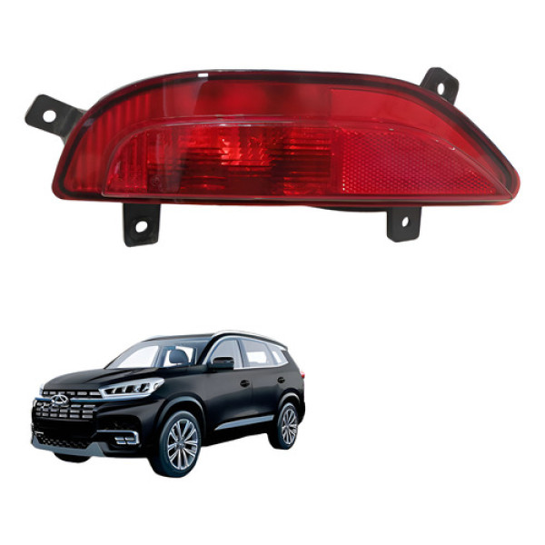 Lanterna Parachoque Esquerdo Chery Tiggo 8 2021 2024 Esquerdo/motorista Vermelho