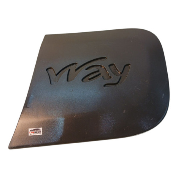 Friso Lateral Esquerdo Fiat Uno Way 2012 2020 100180447 Preto