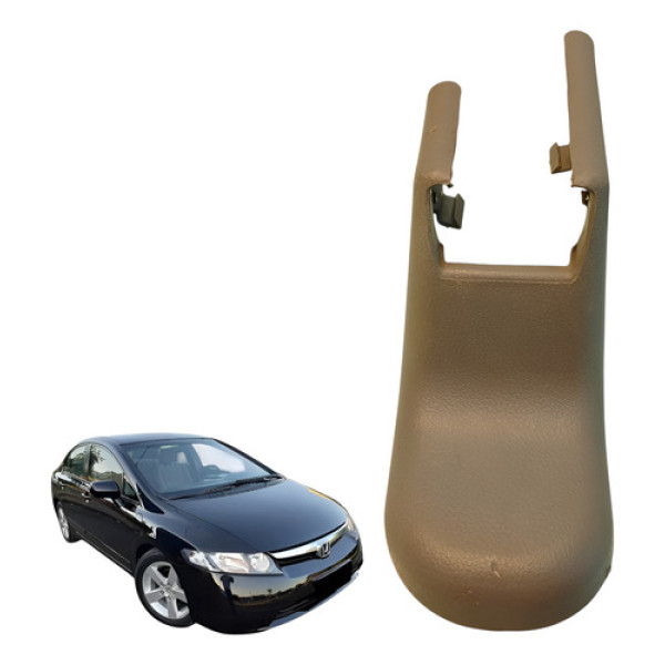 Moldura Trilho Banco Honda New Civic Lxs 2007 2011 Cinza