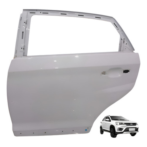 Porta Traseira Esquerda Tiggo 2 1.5 2019 2020 Esquerdo Branco