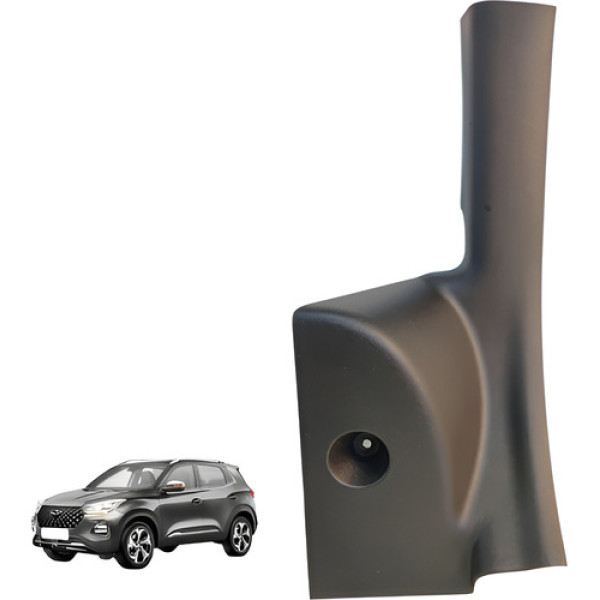 Soleira Porta Traseira Direita Chery Tiggo 5x 1.5 Flex 2021 Preto