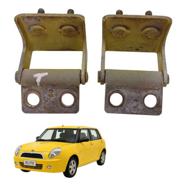 Dobradiça Tampa Traseira Par Lifan 320 2010 2011 F6306100