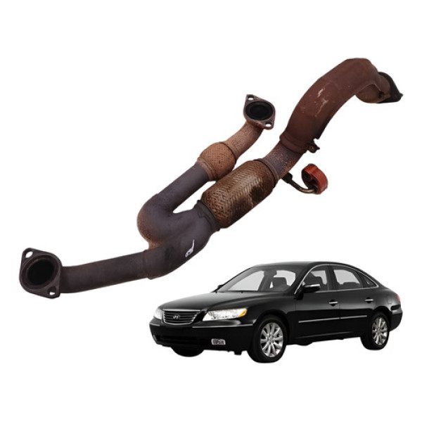 Escapamento Malha Flexivel Azera 3.3 V6 2008 2009 2010