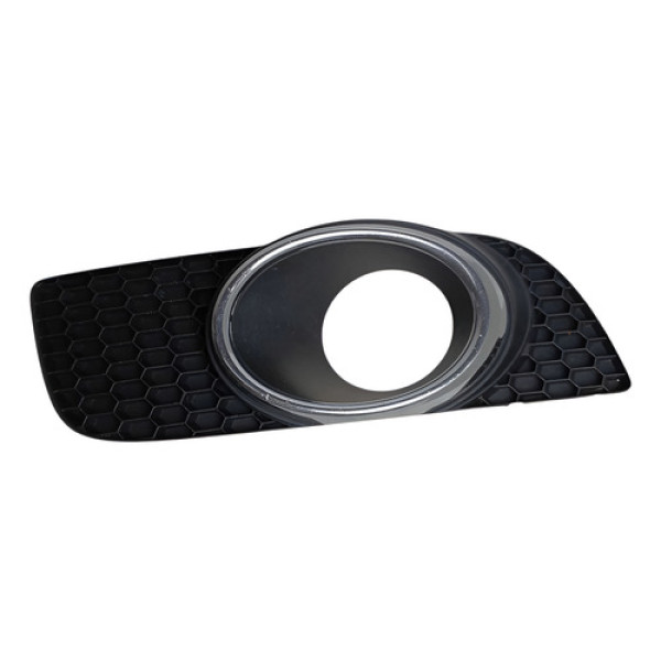 Grade Farol Milha Esquerdo Omega 2008 2009 2010 Preto Esquerdo