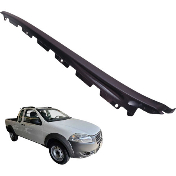 Moldura Externa Direita Coluna Parabrisa Fiat Strada  2012
