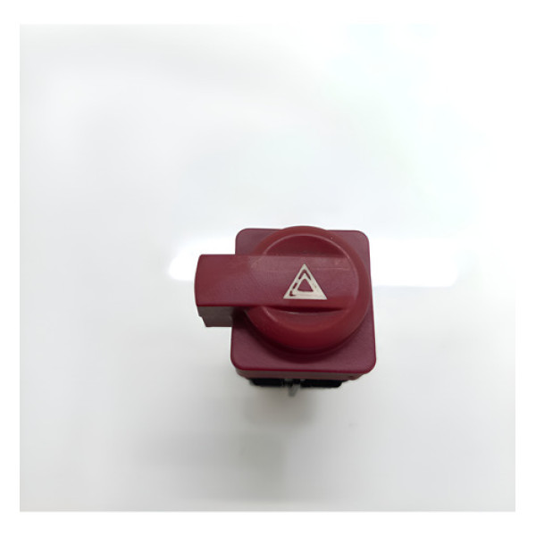 Botão Pisca Alerta Citroën C4 Hatch 2009 2010 2011  Vermelho