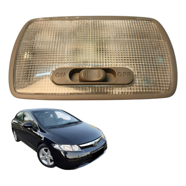 Luz Teto Cortesia Honda New Civic 2007 2008 2009 2010 2011 Branco