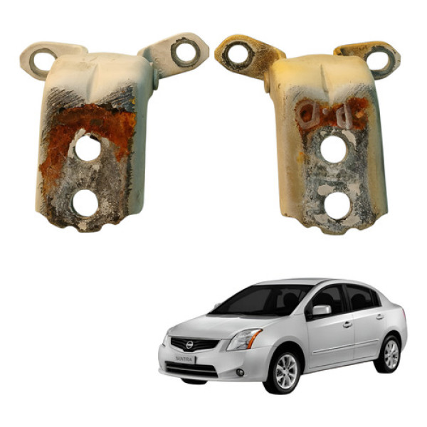 Dobradiça Porta Dianteira Direita Par Nissan Sentra 2012