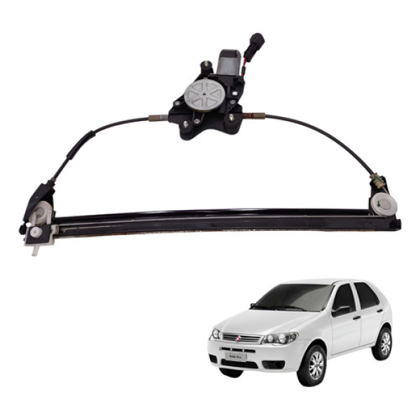 Maquina Vidro Dianteira Direita Palio 1.0 Fire 2008 2012