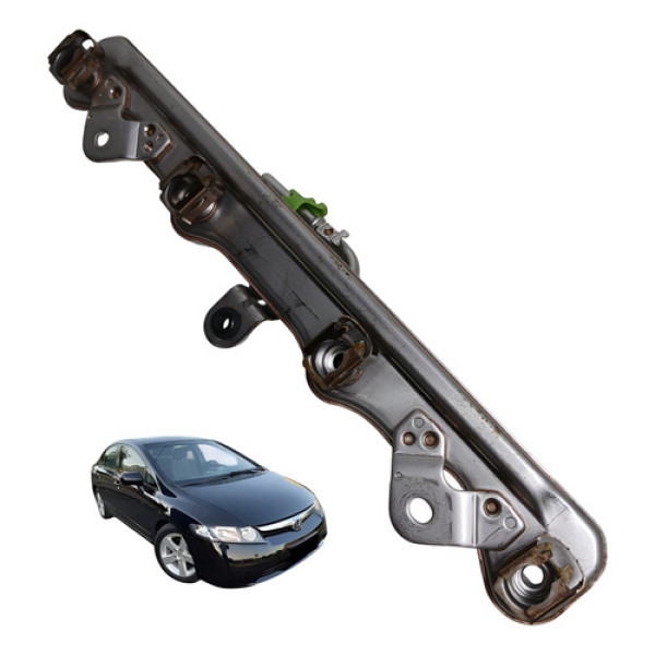 Flauta Bico Injetor Honda Civic 1.8 Lxs 2007 2011