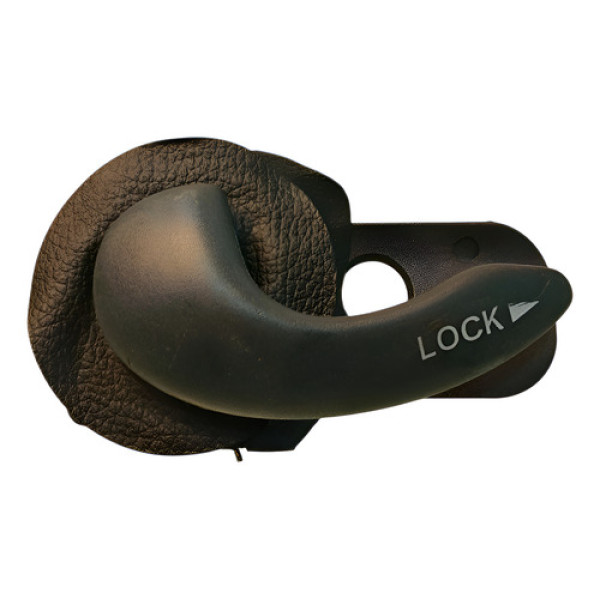 Maçaneta Interna Porta Traseira Esquerda Palio 2007 2009 Preto