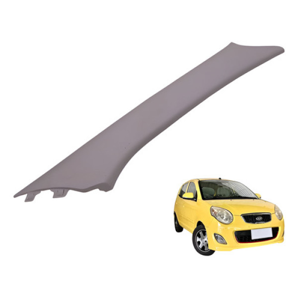 Moldura Direita Coluna Parabrisa Picanto 2008 2010 1.0l 