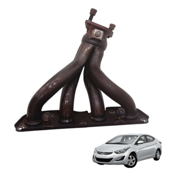 Coletor Escape Hyundai Elantra 2012 2014 Gls 1.8 Aut.