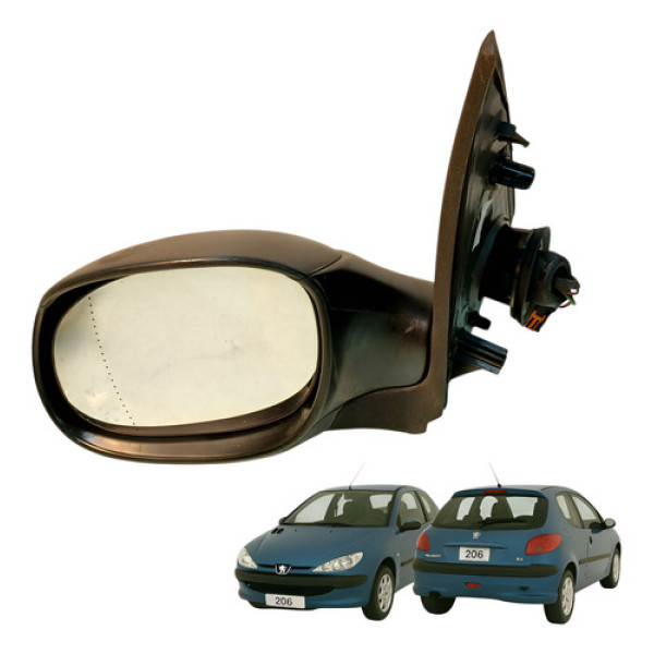 Retrovisor Esquerdo Peugeot 206 2000 96480953