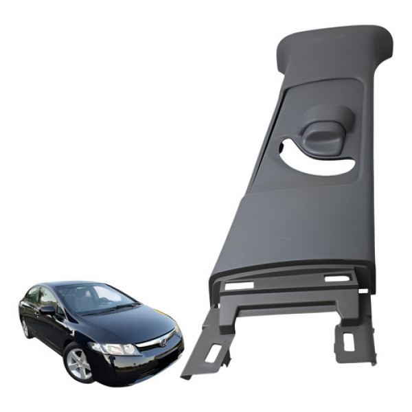 Moldura Direita Coluna Central Superior Honda Civic 2007