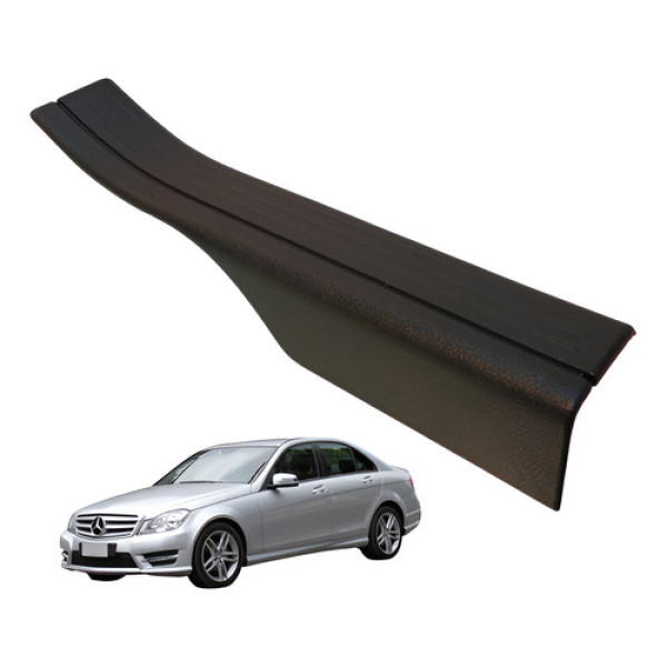 Soleira Porta Traseira Esquerda Mercedes C180 1.6 2013 2014 Preto