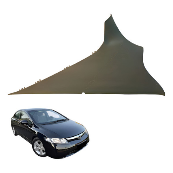 Moldura Coluna Traseira Direita Honda New Civic 2007 2011