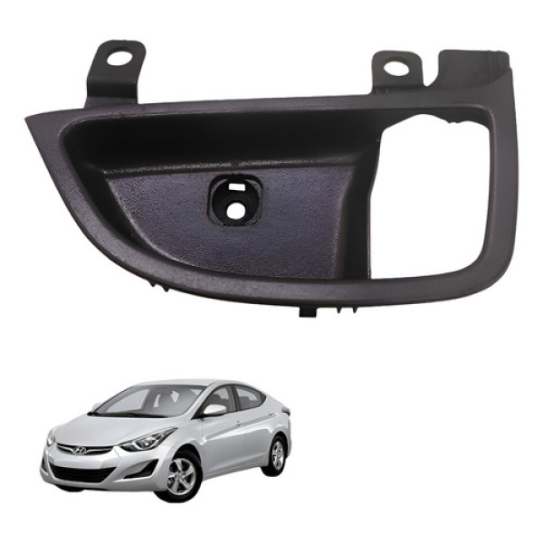 Moldura Maçaneta Interna Dianteira Ld Elantra 2012 14 Dianteira