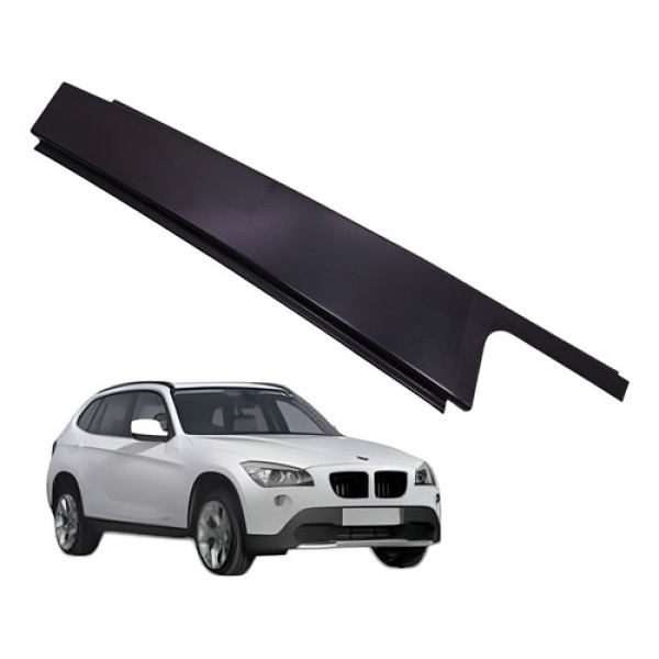 Moldura Coluna Porta Traseira Esquerda Bmw X1 2.0 2011 2012