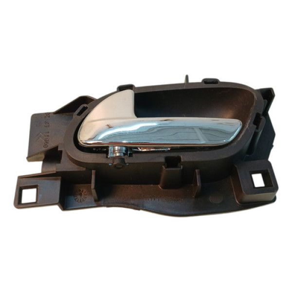 Maçaneta Interna Dianteira Esquerda C4 Pallas 2008 2010 Preto Dianteira