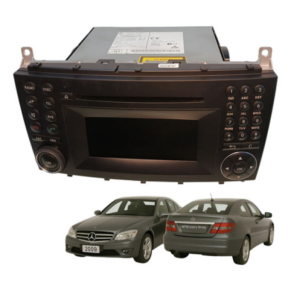 Radio Som Mercedes Clc 200 1.8 K 2009 2010 A2038703594