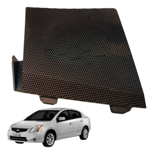 Tela Grade Alto Falante Dianteiro Direito Sentra 2011 2012 Preto