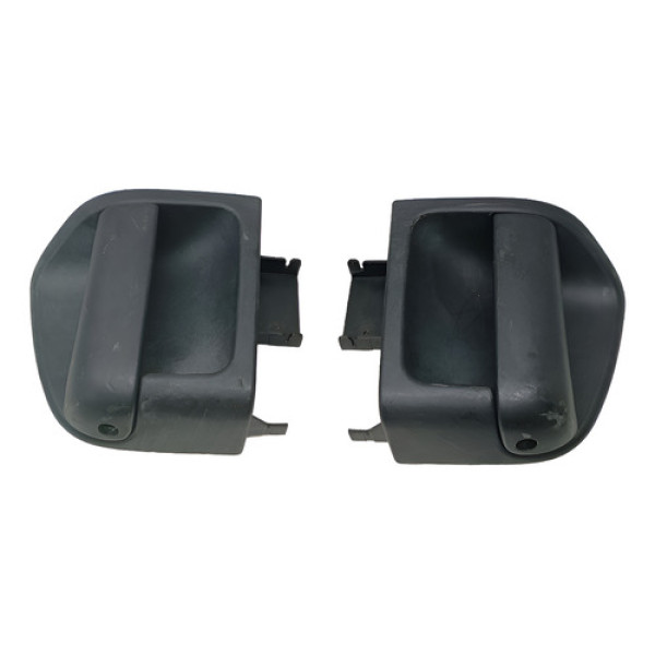 Par Puxador Interno Peugeot 307 2003 2004 2005 Preto