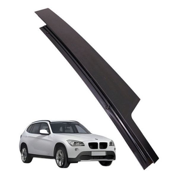 Moldura Coluna Porta Dianteira Esquerda Bmw X1 2.0 2011 2012