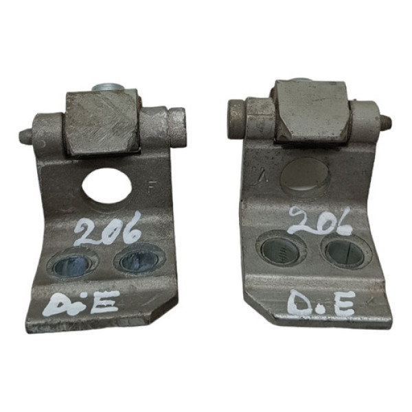 Par Dobradiça Porta Dianteira Esquerda Peugeot 206