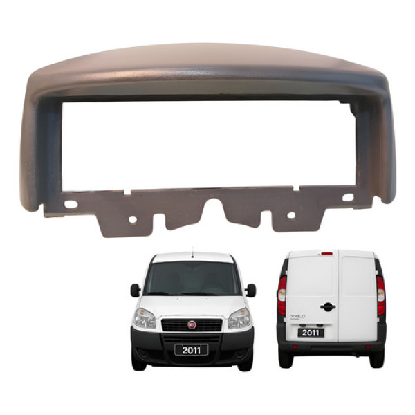Moldura Superior Painel Fiat Doblo Cargo 1.4 2011 2012 Preto