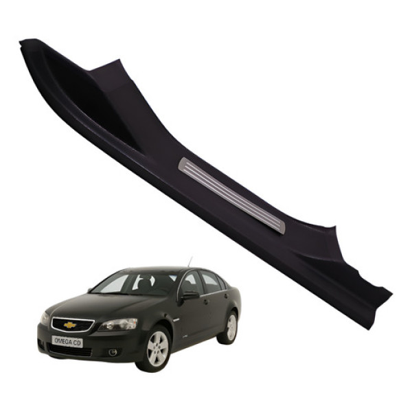 Soleira Porta Traseira Direita Omega 3.6 Cd 2008 2009 2010 Preto