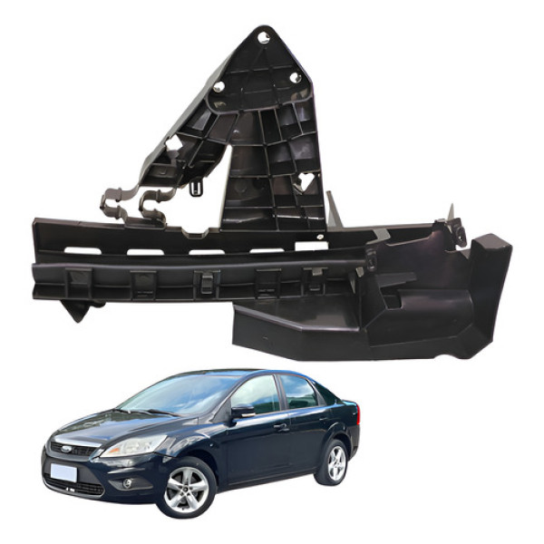 Guia Vidro Dianteiro Esquerdo Focus 2.0 2009 2010 2011 2012 Preto