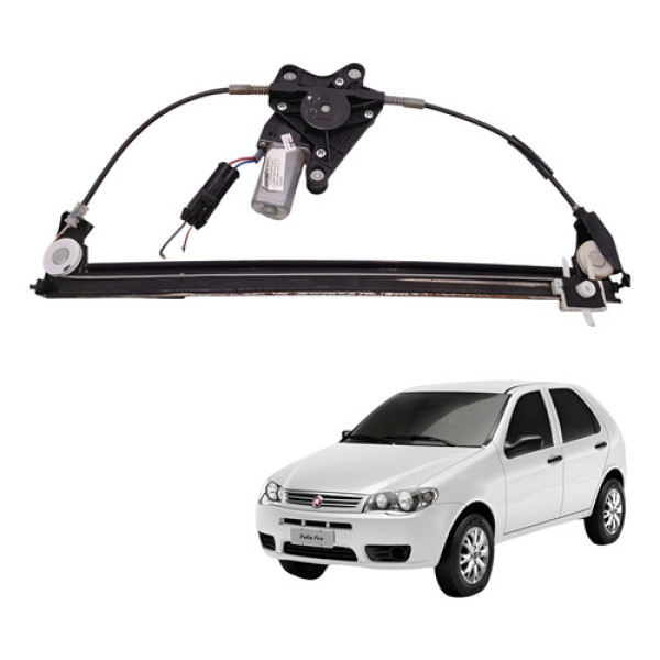Maquina Vidro Eletrico Dianteira Esquerda Palio 2008 2012