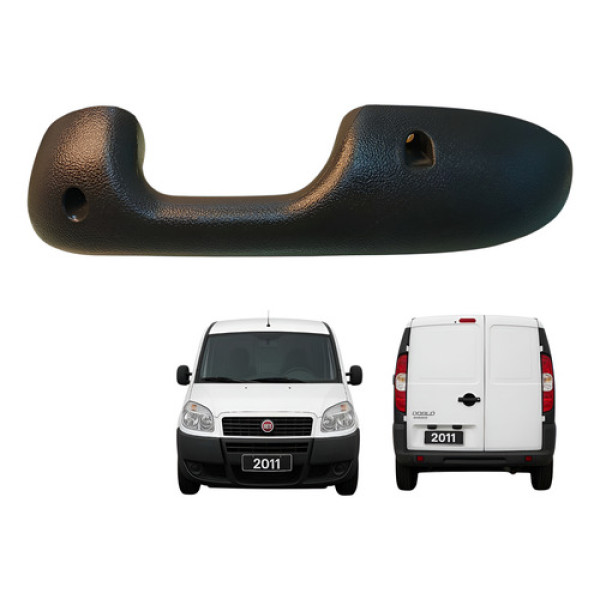 Puxador Interno Dianteiro Esquerdo Doblo Cargo 2011 2012 Preto