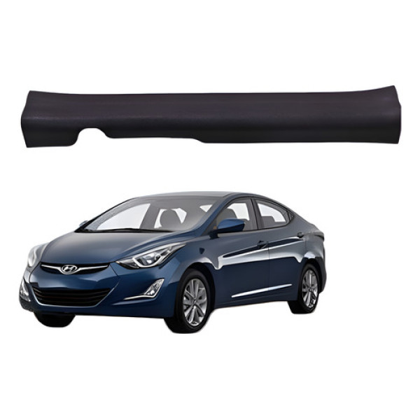 Soleira Porta Dianteira Esquerda Elantra 1.8 2012 2013 Preto