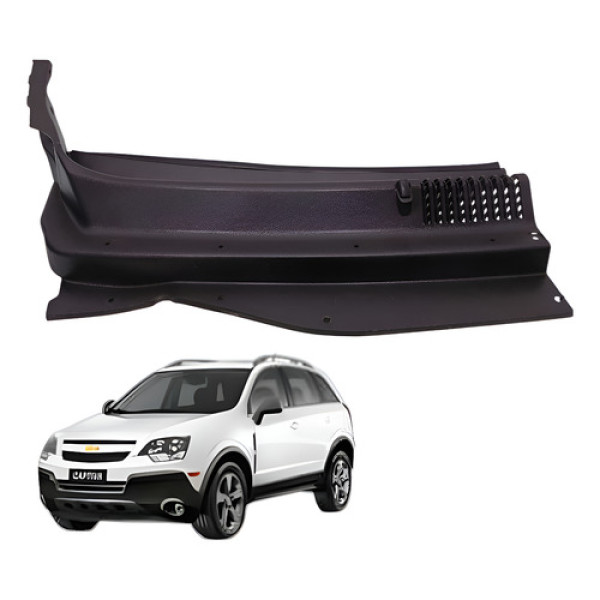 Grade Lado Direito Churrasqueira Captiva 2.4 185cv 2012 Preto Direito