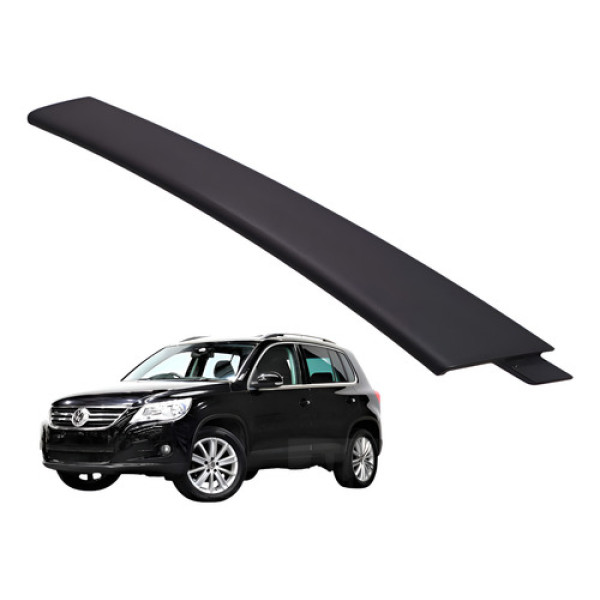 Acabamento Puxador Forro Porta Traseiro Direito Tiguan 2010 Preto