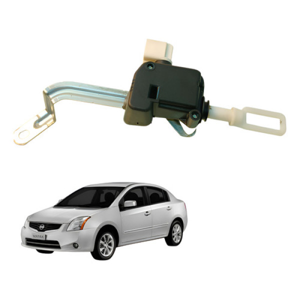 Trava Portinhola Tanque Nissan Sentra 2.0 2011 2012 Preto