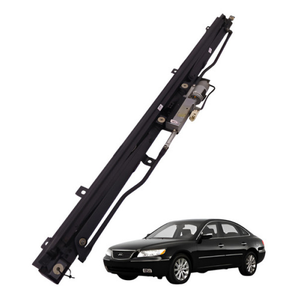 Cortina Vigia Traseira Azera 3.3 2008 2009 2010 Preto