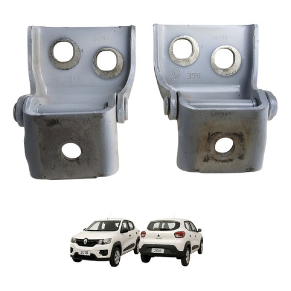 Dobradica Porta Dianteira Esquerda Renault Kwid  2017 2022