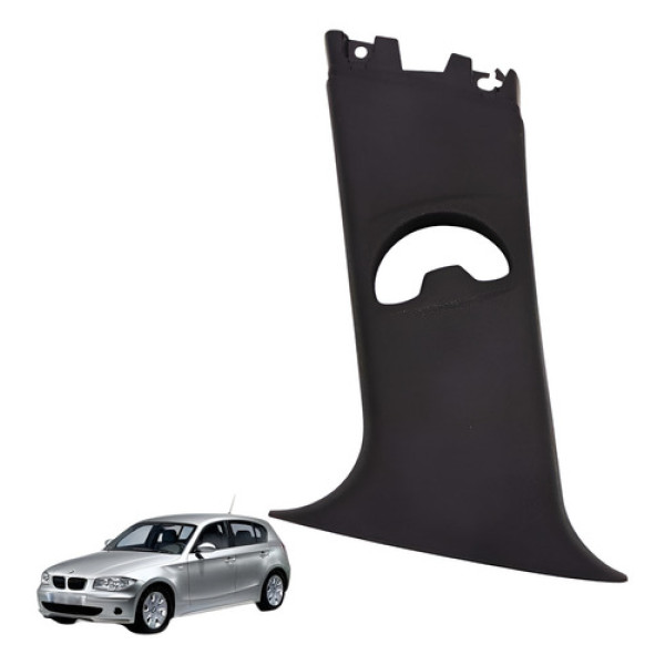 Acabamento Esquerdo Coluna Central Bmw 130i 3.0 2008 2009