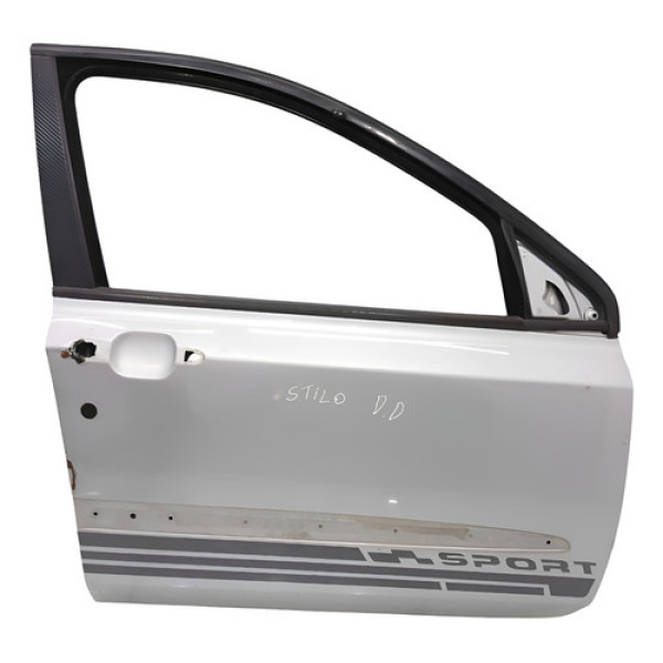 Porta Dianteira Direita Fiat Stilo 2008  Direito Prata