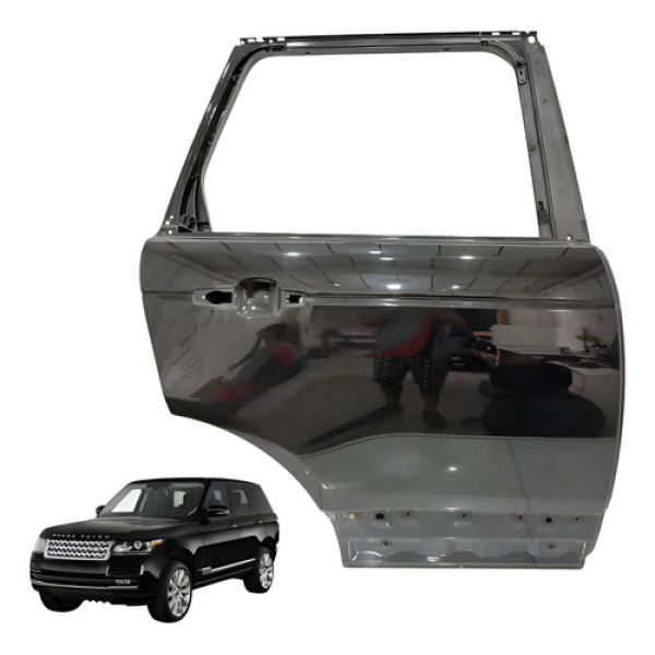 Porta Traseira Direita Range Rover Vogue V8 4.4 2013 Traseira Direita Preto