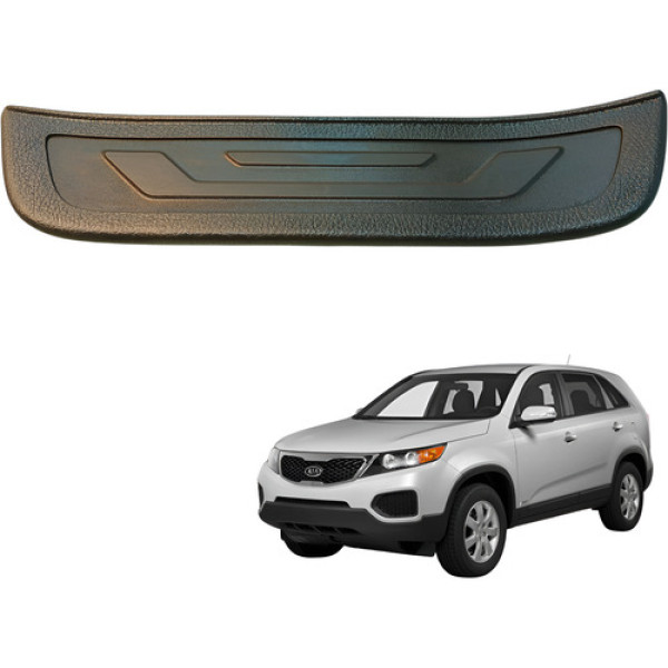 Soleira Porta Traseira Esquerda Sorento 2.4 2012 Preto