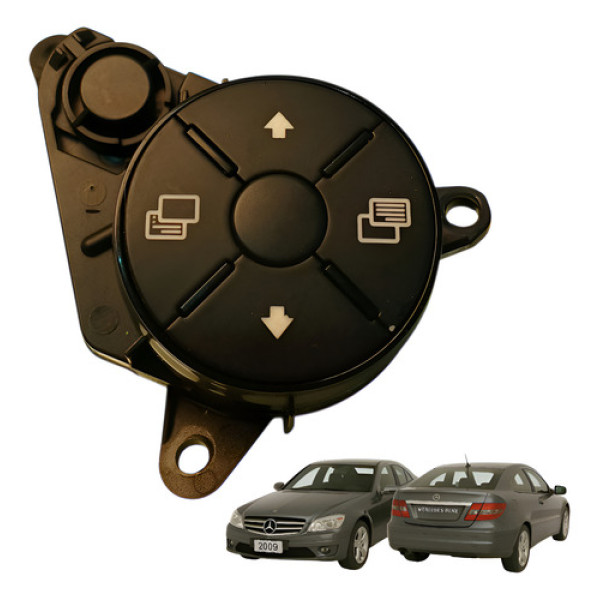 Comando Esquerdo Pastas Volante Mercedes Clc 200 K 2009 2010