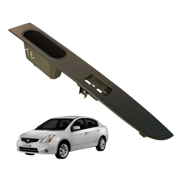 Moldura Comando Vidro Traseiro Esquerdo Sentra 2011 2012