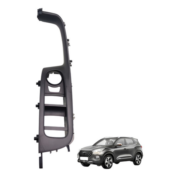 Moldura Botão Dianteiro Esquerdo Chery Tiggo 5x 2021 Flex