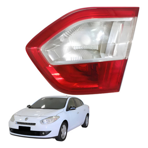 Lanterna Traseira Direita Fluence 2011 2016 2.0 Aut  Direito/passageiro Vermelho