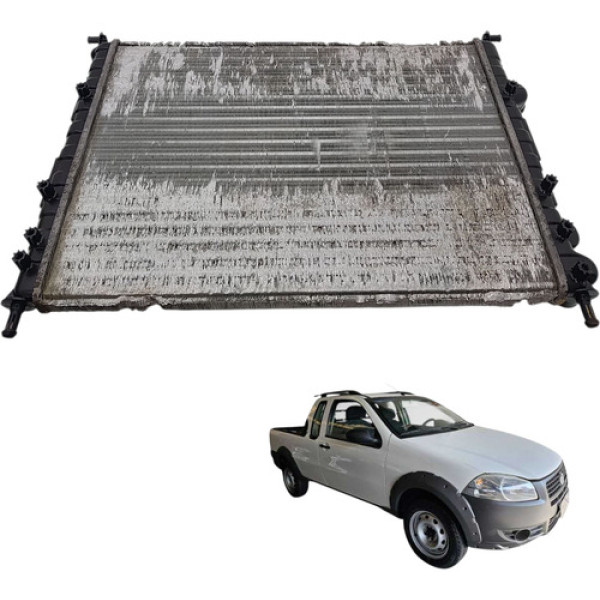 Radiador Agua Fiat Strada Cs Working 1.4 2012